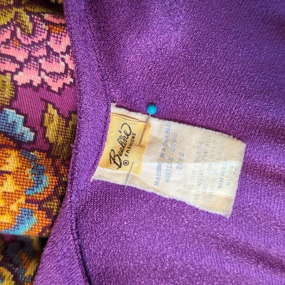 Vintage Hostess Dress By BeeLine - Picture 5 of 9